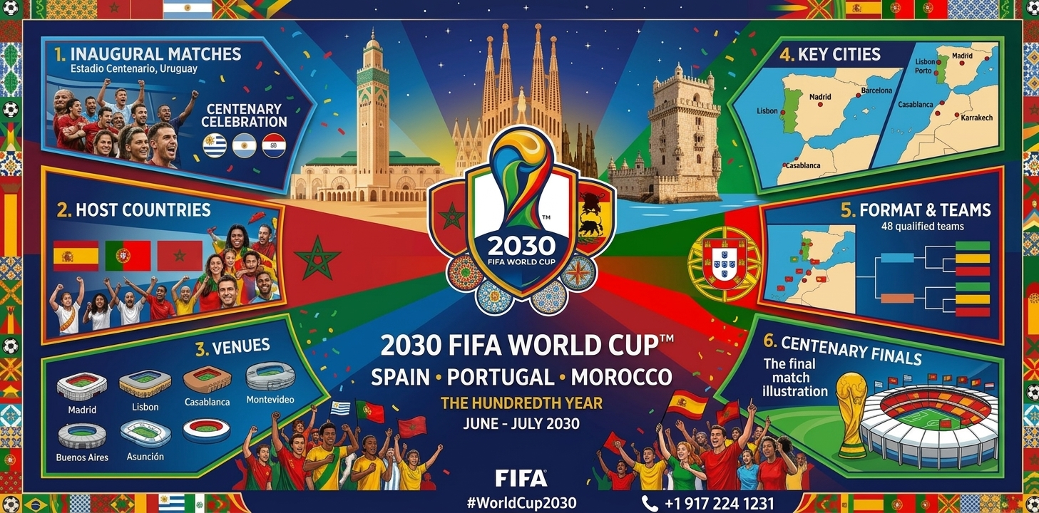 FIFA World Cup 2030 Hotel Packages in USA, Mexico & Canada